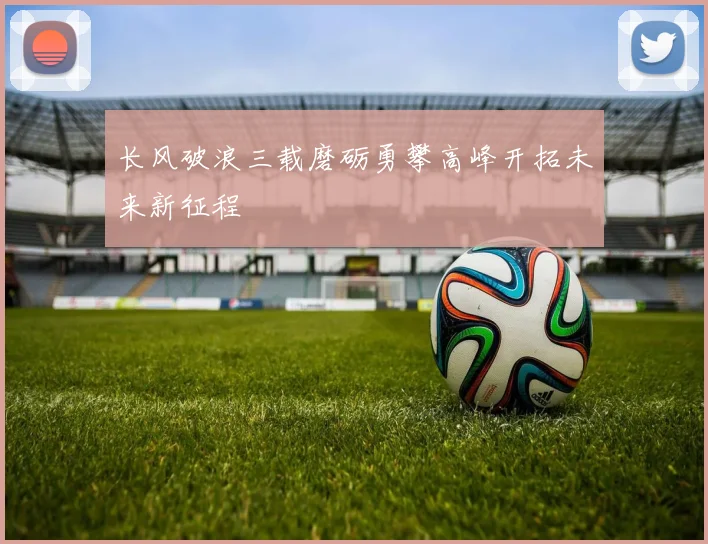 长风破浪三载磨砺勇攀高峰开拓未来新征程
